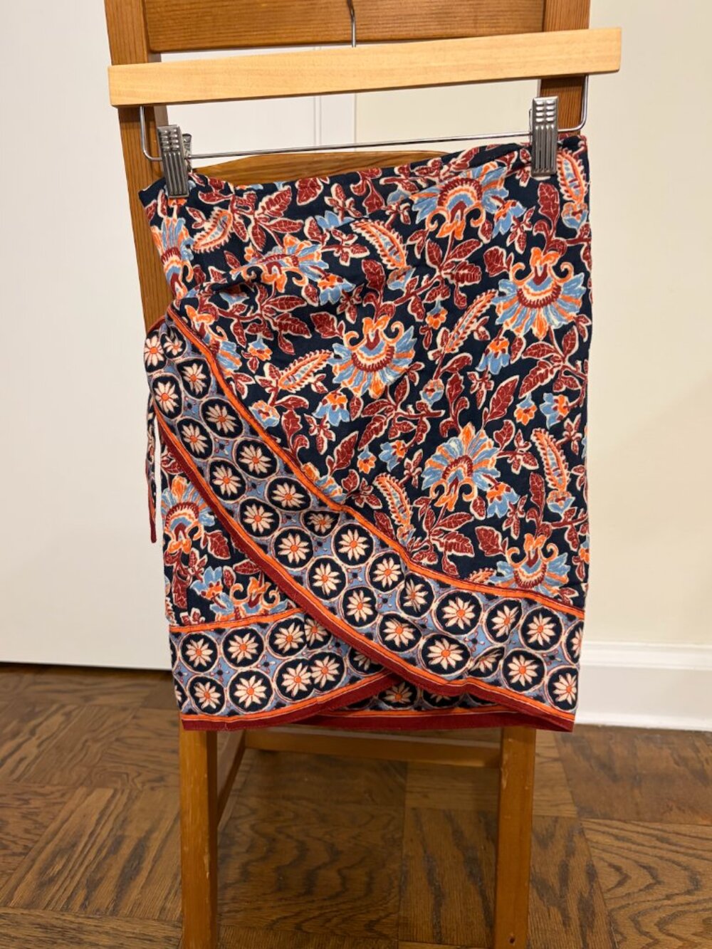 Floral Wrap Skirt